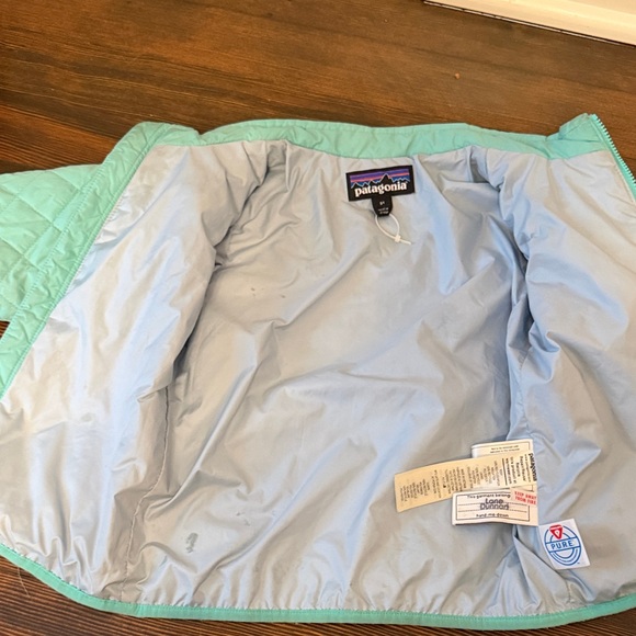 Patagonia Light Green Quilted Jacket - Picture 3 of 6